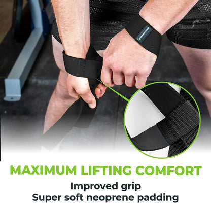 Padded Weightlifting Wrist Straps