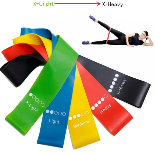 5Pc Yoga Resistance Bands